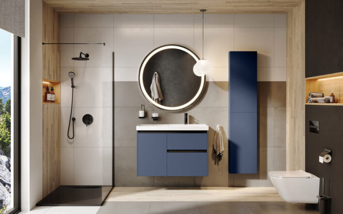 Najmodniejsze meble łazienkowe, które zachwycają funkcjonalnością – poznaj nową kolekcję Gap PRO